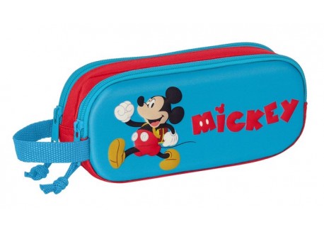 Portatodo doble 3D Mickey