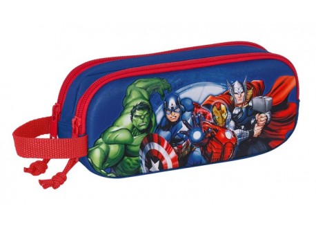 Portatodo doble 3D Avengers