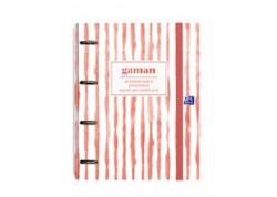 Oxford Carpebloc Japandi A4+ con recambio de 5x5