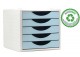 Archivotec módulo bandejas 5 cajones opaco pastel