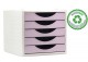 Archivotec módulo bandejas 5 cajones opaco pastel