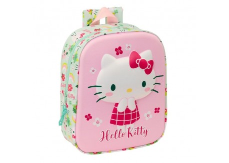 Mochila guarderia 3D Hello Kitty