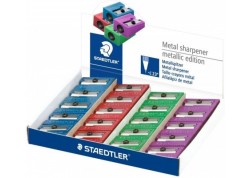 Staedtler afilalápiz metálico cuña colores surtidos