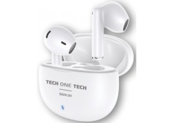 Tech One Tech  uriculares inalámbricos blancos SIUX.01