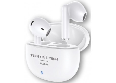 Tech One Tech  uriculares inalámbricos blancos SIUX.01