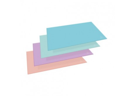 Exacompta vade sobremesa cartón plastificado colores surtidos