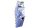 Archivo 2000 soporte mural Archiplay azul transparente