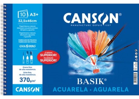 Canson block acuarela y témpera
